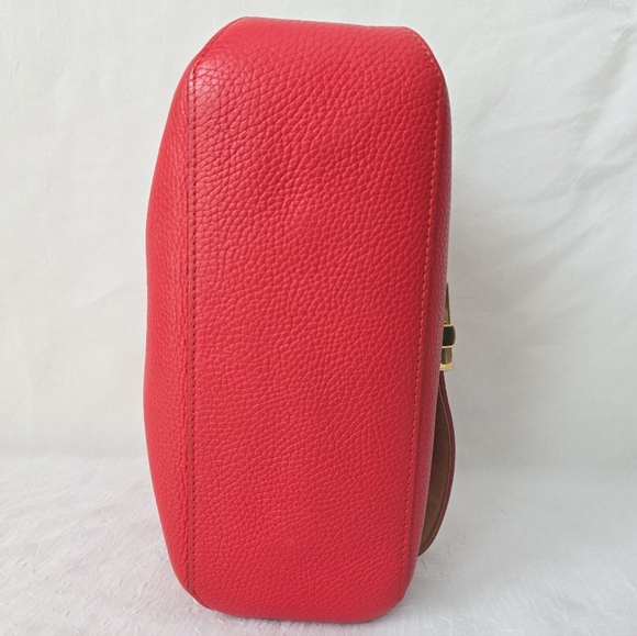 Auth Louis Vuitton Volta Top Handle Red Satchel Bag - Picture 10 of 12